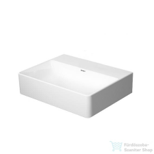 Duravit DURASQUARE 45x35 cm-es csiszolt kézmosó csaplyuk nélkül,0732450079 szaniter