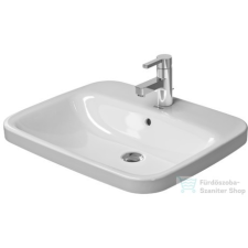 Duravit DURASTYLE 61,5x49,5 beépíthető mosdó Wondergliss bevonattal 03746200001 szaniter