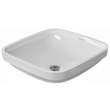 Duravit DuraStyle mosdótál 37x37 cm négyzet fehér 0373370000 fürdőkellék