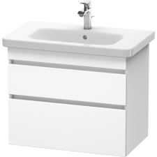 Duravit DuraStyle szekrény 73x44.8x61 cm Függesztett, mosdó alatti fehér DS648101818 fürdőszoba bútor