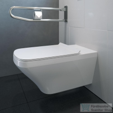 Duravit DURASTYLE Vital öblítőperem nélküli akadálymentes fali wc Wondergliss bevonattal,25590900001 szaniter