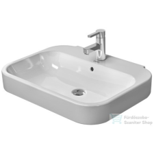 Duravit HAPPY D.2 65x49,5 cm-es fali mosdó Wondergliss bevonattal 23166500001 szaniter