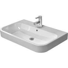 Duravit Happy D.2 mosdótál 80x50.5 cm félkör alakú fehér 2318800000 fürdőkellék