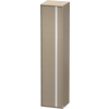 Duravit KETHO 180x40x36 cm-es, 1 ajtós magasszekrény, balos, matt len KT1255L7575