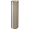 Duravit KETHO 180x40x36 cm-es, 1 ajtós magasszekrény, jobbos, matt len KT1255R7575