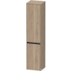 Duravit KETHO.2 176x40x36 cm-es, fali, 2 ajtós magas szekrény, balos, márványos tölgy K21329L55550000