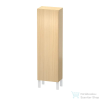 Duravit L-CUBE 132x40x24,3 cm-es, fali, 1 ajtós kiegészítő bútor láb nélkül, jobbos, mediterrán tölgy (furnér) LC1168R7171