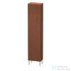 Duravit L-CUBE 176x40x24,3 cm-es, fali, 1 ajtós kiegészítő bútor láb nélkül, jobbos, amerikai dió furnér LC1170R1313
