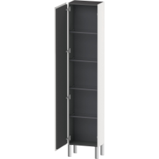 Duravit L-Cube szekrény 40x24.3x176 cm oldalt függő fehér LC1170L2222 fürdőszoba bútor