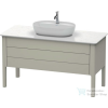 Duravit LUV 1338x570 mm-es 2 fiókos alsószekrény mosdópulthoz,Taupe Satin Matt Lacquer LU956606060