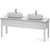 Duravit LUV 1733x570 mm-es 2 fiókos alsószekrény mosdópulthoz,White Satin Matt Lacquer LU9562B3636
