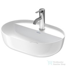 Duravit LUV 500x350 mm-es ráültethető mosdó Wondergliss bevonattal,fehér 03805000001 szaniter