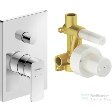 Duravit MANHATTAN falsík alatti kád/zuhany csaptelep alaptesttel, króm MH4210008010 csaptelep