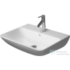 Duravit ME BY STARCK 55x44 cm-es mosdó Wondergliss bevonattal,White Satin Matt 23355532001