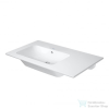 Duravit ME BY STARCK 830x490 mm-es bútorral aláépíthető csaplyuk nélküli mosdó bal oldali medencével,Wondergliss bevonattal,23458300601