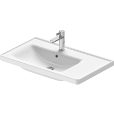 Duravit Mosdó 800mm, aszimmetrikus (balos) bútorral aláépíthető mosdótál, Duravit D-Neo szaniter