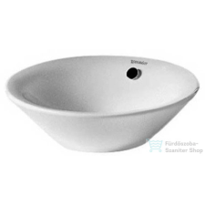 Duravit STARCK 1 33 cm-es ráültethető mosdó csaplyuk nélkül,0408330000 szaniter