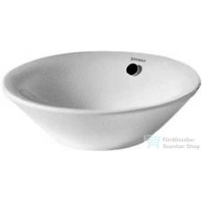 Duravit STARCK 1 53 cm-es ráültethető mosdó csaplyuk nélkül,0408530000 szaniter