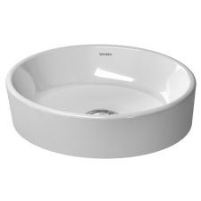 Duravit Starck 2 mosdótál 43.5x39.5 cm ovális fehér 23214400001 fürdőkellék