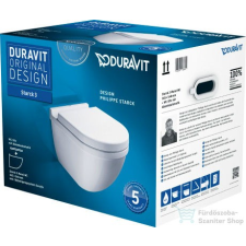 Duravit Starck 3 fali wc szett Durafix rögzítéssel 42250900A1 ( 422509 ) szaniter