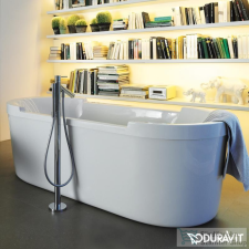 Duravit Starck szabadon álló fürdőkád, két háttámlával, akril előlappal és állvánnyal 700012000000000 ( 700012 ) kád, zuhanykabin