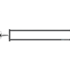 Duravit STARCK T dupla törölközőtartó, króm 0099411000 fürdőszoba kiegészítő