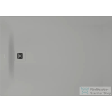 Duravit SUSTANO 140x100 cm-es zuhanytálca szifon nélkül, matt világosszürke 720282630000000 kád, zuhanykabin