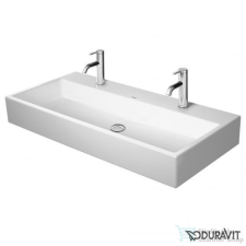 Duravit VERO AIR 100x47 cm-es csiszolt mosdó két csaplyukkal,túlfolyó nélkül 2350100072 szaniter
