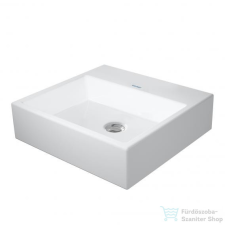 Duravit VERO AIR 50x47 cm-es csiszolt mosdó csaplyuk és túlfolyó nélkül,2350500079 szaniter
