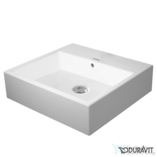 Duravit VERO AIR 50x47 cm-es ráültethető mosdó csaplyuk nélkül,Wondergliss bevonattal,23525000601 szaniter