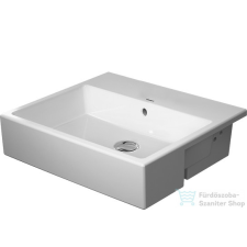 Duravit VERO AIR 550x470 mm-es félig beépíthető mosdó csaplyuk nélkül, 0382550060 szaniter