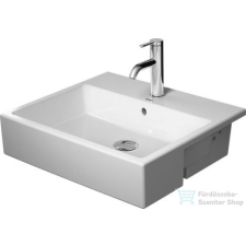 Duravit VERO AIR 550x470 mm-es félig beépíthető mosdó Wondergliss bevonattal, 03825500001 szaniter