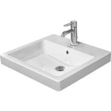 Duravit Vero mosdótál 50x46.5 cm négyszögletes fehér 03155000001 fürdőkellék