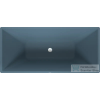 Duravit VITRIUM DuroCast UltraResist 160x75 cm-es szabadon álló fürdőkád leeresztővel, matt bizánci kék 700460HB0000000