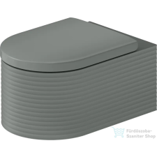 Duravit VITRIUM fali WC ülőke nélkül, fényes fehér/matt világosszürke 250509FD00 szaniter