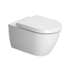 Duravit Wc falra szerelhető Duravit Darling New fehér színben fényes felülettel hátsó kifolyással 2545090000