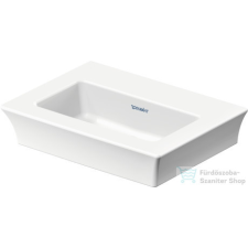 Duravit WHITE TULIP 450x330 mm-es bútorral aláépíthető csaplyuk nélküli mosdó,0737450070 szaniter