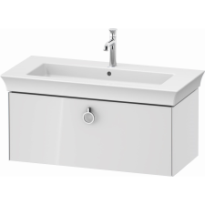 Duravit White Tulip szekrény 98.4x45.8x41 cm Függesztett, mosdó alatti fehér WT425208585 fürdőszoba bútor