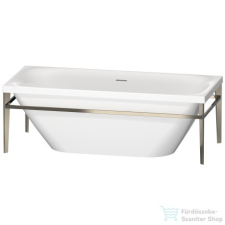 Duravit Xviu 180x80 szabadonálló kád pezsgő színű állvánnyal 700443000B10000 ( 700443 ) kád, zuhanykabin