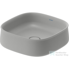 Duravit ZENCHA 420x420 mm-es pultra ültethető mosdó Grey Satin matt 2373426779 szaniter