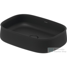 Duravit ZENCHA 550x390 mm-es pultra ültethető mosdó Anthracite matt 2373551379 szaniter