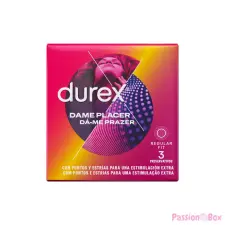 DUREX CONDOMS DUREX - HÖLGYEKNEK 3 EGYSÉG óvszer
