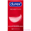 DUREX CONDOMS DUREX - PUHA ÉS ÉRZÉKENY 12 DARAB