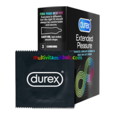 Durex Extended Pleasure óvszer (3db) óvszer