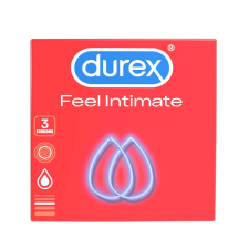 Durex Feel Intimate - vékonyfalú óvszer (3db) óvszer