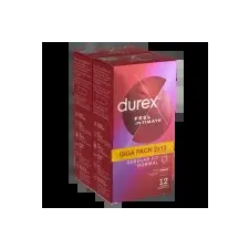 Durex Feel Intimate - vékonyfalú óvszer csomag (2x12 db) (5997321775012) óvszer