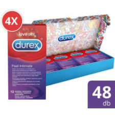 Durex Feel Intimate - vékonyfalú óvszer csomag (4 x 12db) óvszer