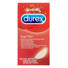 Durex Feel Thin 12 db vékonyfalú óvszer óvszer