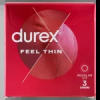 Durex Feel Thin - élethű érzés óvszer  Kiszerelés: 3 db