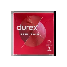 Durex Feel Thin - élethű érzés óvszer  Kiszerelés: 3 db óvszer